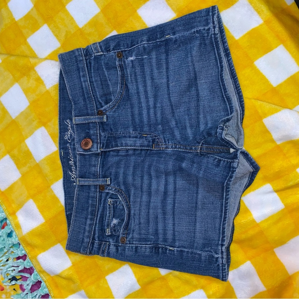 American eagle size 0 jean shorts